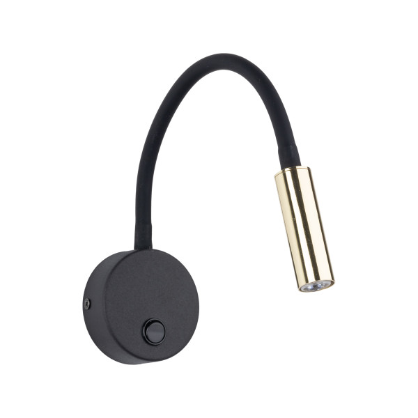 Wall lamp LAGOS 10039 1xG9 black/gold                                                                                                                                                                                                                          