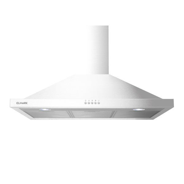 Pyramid wall mounted hood EL-90A09WH 440m³/h white                                                                                                                                                                                                             