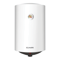 EL80-20F3 ROUND WATER HEATER 80L, 2000W                                                                                                                                                                                                                        