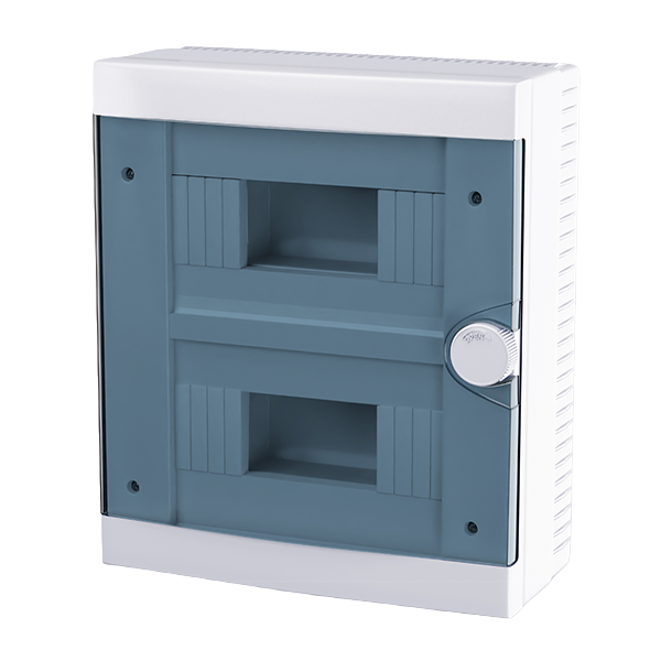 PLASTIČNA OMARA ZA NADOMETNO MONTAŽO 16 (2X8) STEZ