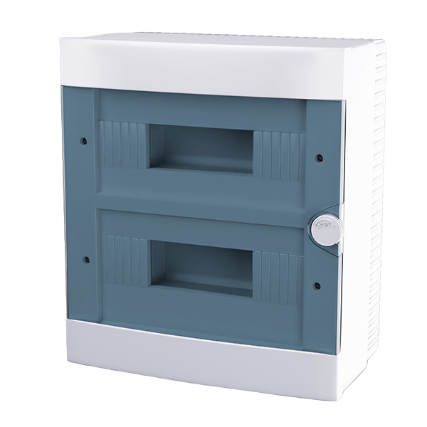 PLASTIČNA OMARA ZA NADOMETNO MONTAŽO 24 (2X12) STEZ