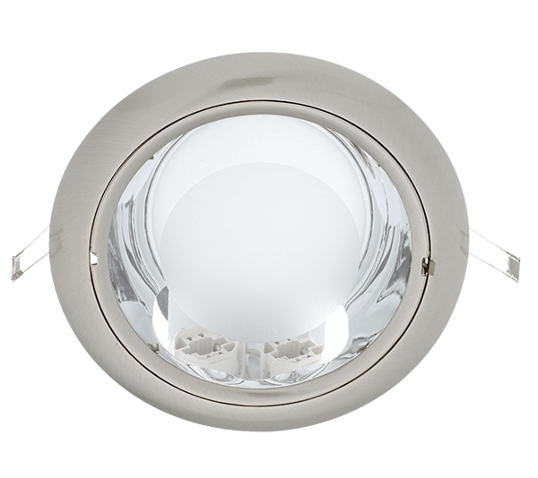 GL205 DOWNLIGHT 2XG24 SATIN NICKEL MODEL 2