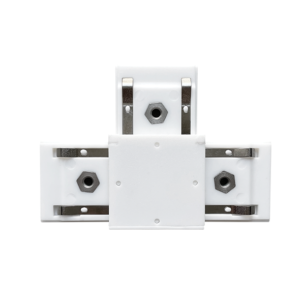 EL-TC T-CONNECTOR FOR ULTRA SLIM MAGNETIC RAIL WHITE