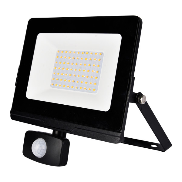 OMEGA50 LED FLOODLIGHT WITH SENSOR 50W 5500K IP65                                                                                                                                                                                                              