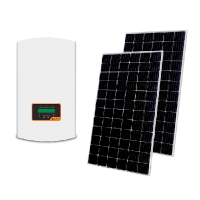 HYBRID SOLAR SYSTEM 3P/6kW SET WITH BATTERY 4.8kW