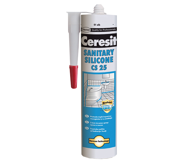 CS 25 SANITARNI SILIKON PROZORNI 280ML